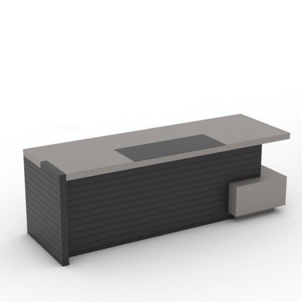 Alice Executive Table: Premium L-Shape Office Desk with Customization Options