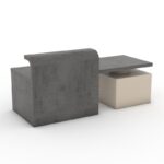 Branko Reception Table for office