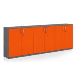 Low Height 6 Door Cabinet